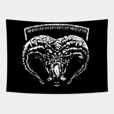 Balrog With Runes Tapestry Official Lord Of The Rings Merch