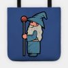 Cute Blue Wizard And The Magic Staff Tote Official Lord Of The Rings Merch