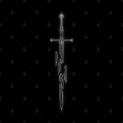 The Broken Blade Pin Official Lord Of The Rings Merch