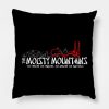 Moisty Mountains Red Dragon Throw Pillow Official Lord Of The Rings Merch