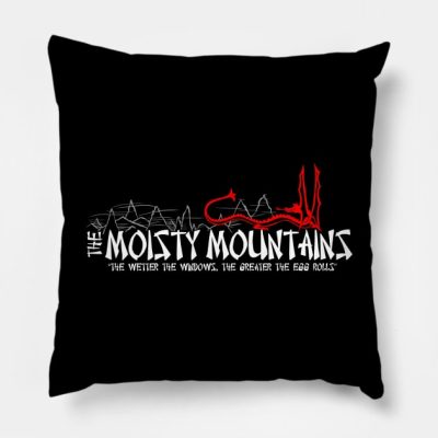 Moisty Mountains Red Dragon Throw Pillow Official Lord Of The Rings Merch