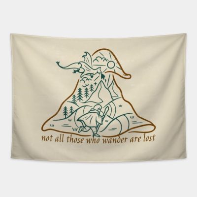 Not All Those Who Wander Are Lost Tapestry Official Lord Of The Rings Merch