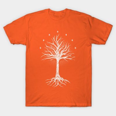 White Tree Of Gondor T-Shirt Official Lord Of The Rings Merch