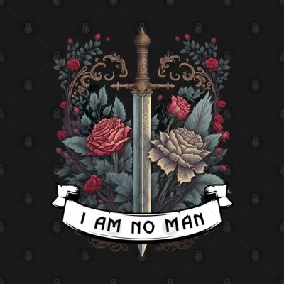 I Am No Man Roses And Sword Fantasy Phone Case Official Lord Of The Rings Merch