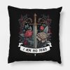 I Am No Man Roses And Sword Fantasy Throw Pillow Official Lord Of The Rings Merch