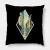 Kings By The River Digital Art Diamond Frame Black Throw Pillow Official Lord Of The Rings Merch