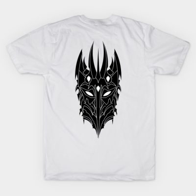 The Evil On Chest And Back Meu T-Shirt Official Lord Of The Rings Merch