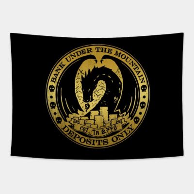 Bank Of Smaug Tapestry Official Lord Of The Rings Merch