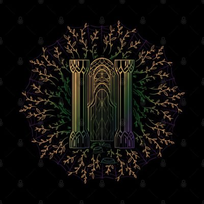 Door Of Mirkwood Tapestry Official Lord Of The Rings Merch