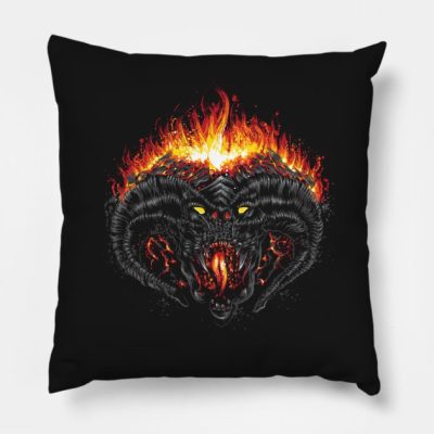 Demon Of Morgoth Throw Pillow Official Lord Of The Rings Merch