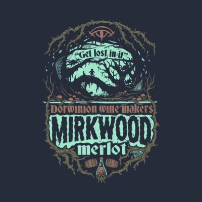 Mirkwood Merlot Tapestry Official Lord Of The Rings Merch