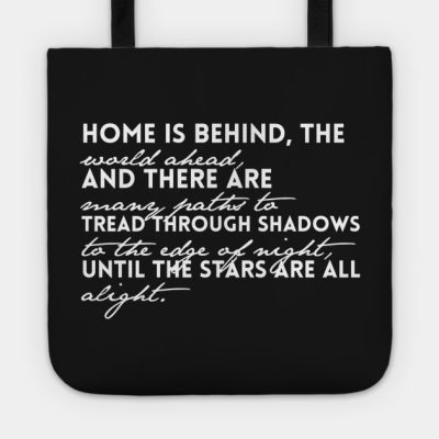 Home Is Behind Tote Official Lord Of The Rings Merch