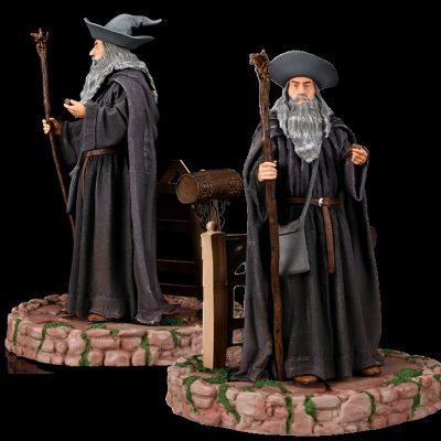 Iron Gandalf Mithrandir Figure Model Pvc Statue Gandalf Figure Desktop Ornaments Toys Birthday Gifts - Lord Of The Rings Merch