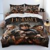 L Lord of the Rings H Hobbit Comforter Bedding Set Duvet Cover Bed Set Quilt Cover 12 - Lord Of The Rings Merch