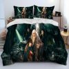 L Lord of the Rings H Hobbit Comforter Bedding Set Duvet Cover Bed Set Quilt Cover 16 - Lord Of The Rings Merch