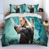 L Lord of the Rings H Hobbit Comforter Bedding Set Duvet Cover Bed Set Quilt Cover 17 - Lord Of The Rings Merch