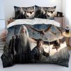 L Lord of the Rings H Hobbit Comforter Bedding Set Duvet Cover Bed Set Quilt Cover 18 - Lord Of The Rings Merch