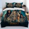 L Lord of the Rings H Hobbit Comforter Bedding Set Duvet Cover Bed Set Quilt Cover 2 - Lord Of The Rings Merch