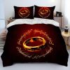 L Lord of the Rings H Hobbit Comforter Bedding Set Duvet Cover Bed Set Quilt Cover 22 - Lord Of The Rings Merch