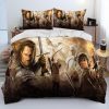 L Lord of the Rings H Hobbit Comforter Bedding Set Duvet Cover Bed Set Quilt Cover 4 - Lord Of The Rings Merch