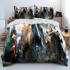 L Lord of the Rings H Hobbit Comforter Bedding Set Duvet Cover Bed Set Quilt Cover 5 - Lord Of The Rings Merch