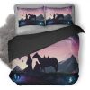 Lord Of The Rings Middle Earth 4E Duvet Cover and Pillowcase Set Bedding Set - Lord Of The Rings Merch