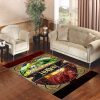 Lord Of The Rings The Hobbit Logo Typograph Living room carpet rugs - Lord Of The Rings Merch