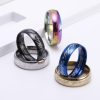 Lord of The Finger Rings Movie with The Same Inside and Outside 3D Engraving Spanish Sanskrit 1 - Lord Of The Rings Merch