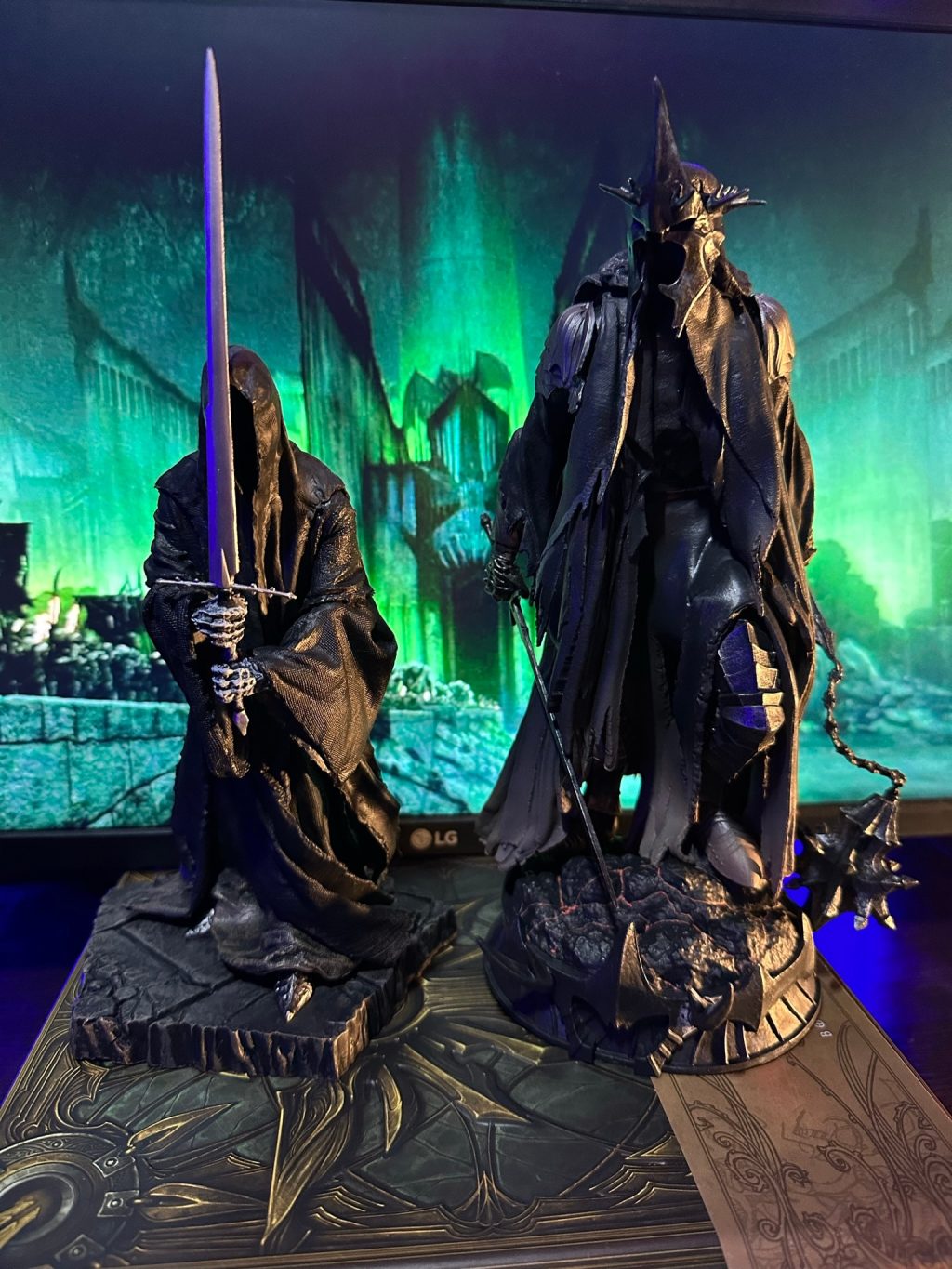 Nazgul Ringwraith in Lord of Rings Action Figure Toys 25cm 5 - Lord Of The Rings Merch