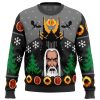 One Christmas to Rule Them All PC Ugly Christmas Sweater front mockup - Lord Of The Rings Merch