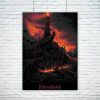 T The L Lords of the R Rings POSTER Wall Pictures For Living Room Fall Decor 3 - Lord Of The Rings Merch