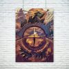 T The L Lords of the R Rings POSTER Wall Pictures For Living Room Fall Decor 5 - Lord Of The Rings Merch