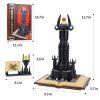 The Lord of the Rings Figure Dark Tower Magic Books House Model Building Blocks Assembly Bricks 4 - Lord Of The Rings Merch