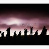 The Fellowship Silhouette Tapestry Official Lord Of The Rings Merch