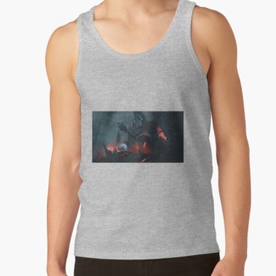 Fingolfin Duels Morgoth Painting Tank Top Official Lord Of The Rings Merch