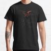 Red Dragon Above A Single Solitary Peak - Fan Art T-Shirt Official Lord Of The Rings Merch