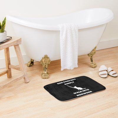 One Does Not Simply Walk Into Moewdor Cat Bath Mat Official Lord Of The Rings Merch