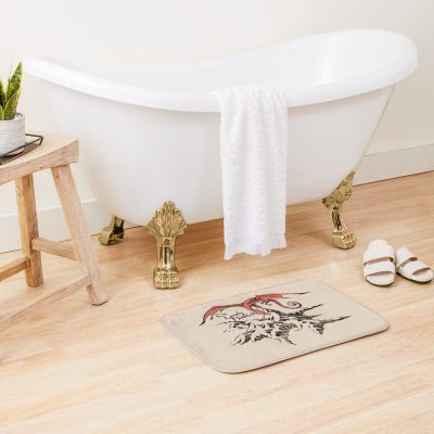 Lonely Dragon Bath Mat Official Lord Of The Rings Merch