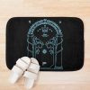 Gate To Moria - Light Blue Bath Mat Official Lord Of The Rings Merch