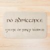 No Admittance Except On Party Business Bath Mat Official Lord Of The Rings Merch