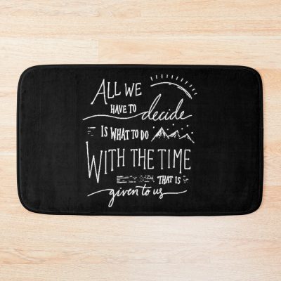 Time Given To Us Bath Mat Official Lord Of The Rings Merch