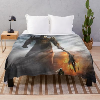 Morgoth Throw Blanket Official Lord Of The Rings Merch