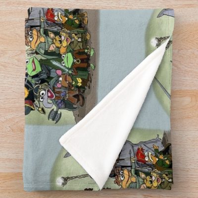 Fellowship Of The Muppets Throw Blanket Official Lord Of The Rings Merch