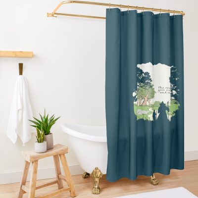 Goes Ever On N On Shower Curtain Official Lord Of The Rings Merch