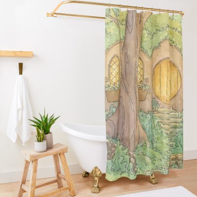 Underhill At Dawn Shower Curtain Official Lord Of The Rings Merch