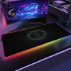 RGB Lotrs Movie Rings Mouse Pad Alfombrilla Raton Mousepad Keyboard Pad LED Mause Pad No slip 1 - Lord Of The Rings Merch