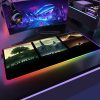 RGB Lotrs Movie Rings Mouse Pad Alfombrilla Raton Mousepad Keyboard Pad LED Mause Pad No slip 19 - Lord Of The Rings Merch