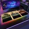 RGB Lotrs Movie Rings Mouse Pad Alfombrilla Raton Mousepad Keyboard Pad LED Mause Pad No slip 2 - Lord Of The Rings Merch