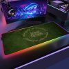 RGB Lotrs Movie Rings Mouse Pad Alfombrilla Raton Mousepad Keyboard Pad LED Mause Pad No slip 3 - Lord Of The Rings Merch