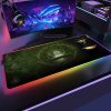 RGB Lotrs Movie Rings Mouse Pad Alfombrilla Raton Mousepad Keyboard Pad LED Mause Pad No slip 6 - Lord Of The Rings Merch